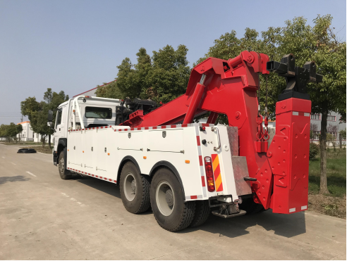 中型拖吊聯體(ti) 清障車